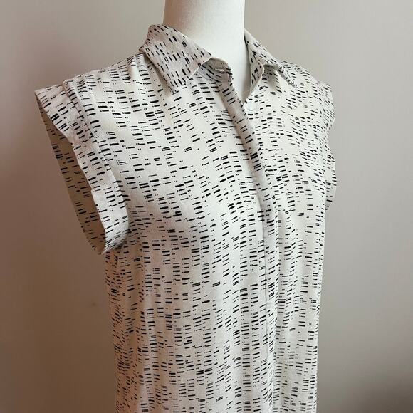 Alexis‎ Sleeveless Button Front Shirt Dress - Picture 3 of 8